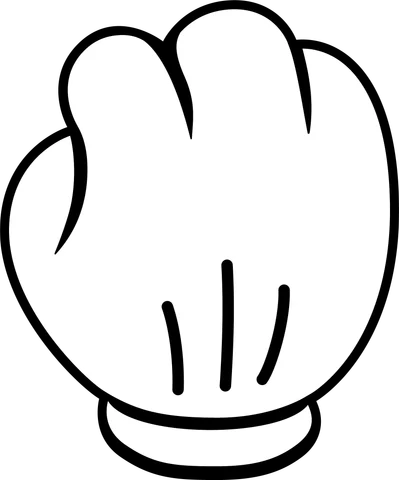 A gloved fist